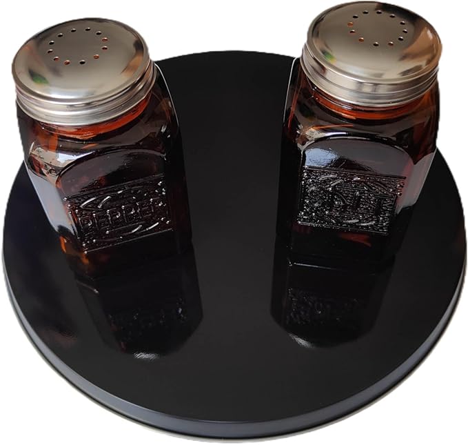 Ritadeshop Burner Covers for Electric Stove (Black, Round 8/10'')