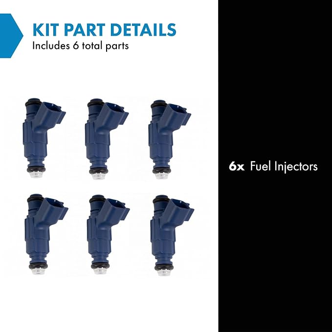 TRQ Fuel Injector Set | For 2001-2003 Chrysler Concorde 2001-2004 Sebring Dodge Intrepid Stratus