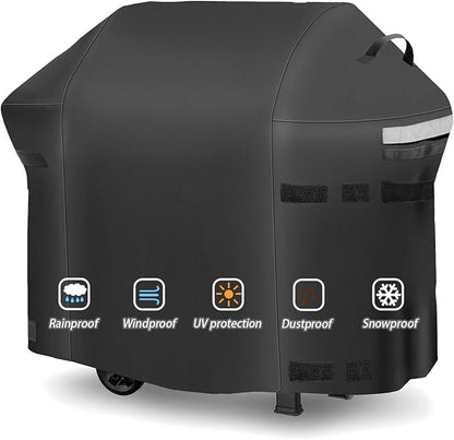 48 Inch 7138 Grill Cover for Weber Spirit 200 Series, Spirit E210, S210, E210, 215 Grills 2,Burner Grill, Anti-Fade Waterproof UV-Resistant Gas Grill Cover 600D Heavy Duty BBQ Grill Covers