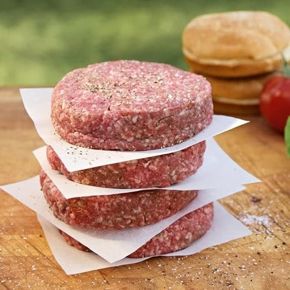 Leden Burger Press Hamburger Press Patty Maker with 100 Patty Papers 3-in-1 Non Stick Stuffed Burger Mold, Beef Patties and Sliders, BBQ Grill Accessories Kitchen Tool for Grilling