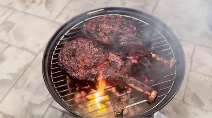 16.5-inch Badger Barrel Cooker | Charcoal Smoker | Hibachi Style Grill | Portable | Versatile