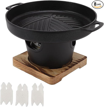 BBQ Charcoal Grill, Tabletop Yakiniku Grill Portable Korean Barbecue Japanese Hibachi PortableCharcoal Stove(02)