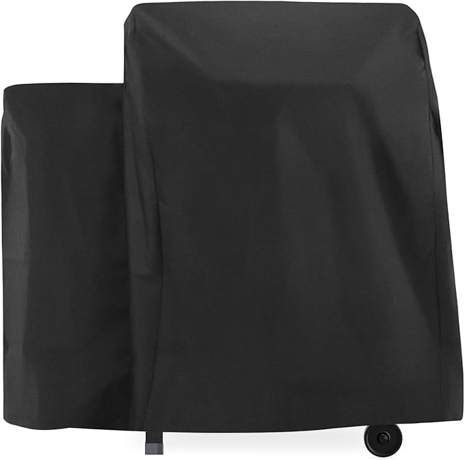 Grill Cover for Traeger 20 Series, Waterproof Smoker Cover for Traeger Tailgater 20 Series Grills, Junior, Bronson and Recteq 340 Grills, 600D Pellet BBQ Cover for Tailgater 20 Series