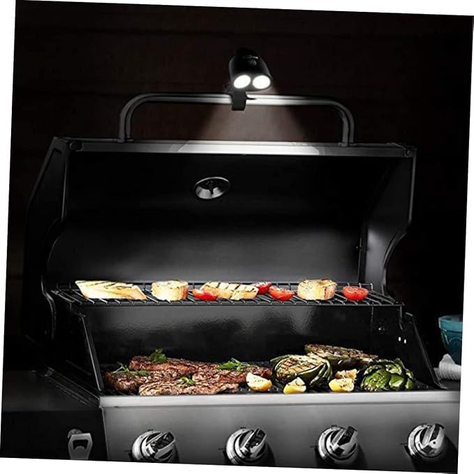 Camping Lantern, Portable Collapsible Hanging Light Essential for Home, OutdoorPortable Camping Grill Light BBQ Accessory Multifunctional Tent Outdoor LED Riding Lamp