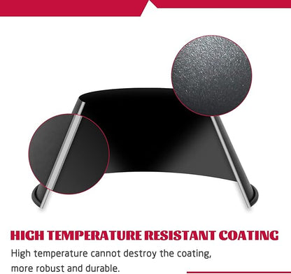 One-Piece Whirlpool Without Welding,BBQ Whirlpool for Weber Kettle 22" Grills WSM Smoker,Kettle Grill Accessories fit Kamado Joe,Big Joe,Charcoal Grill Accessories for L/XL Big Green Egg Accessories