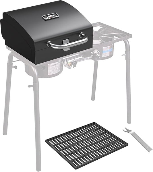 14 x 16 Deluxe Outdoor BBQ Grill Box, Replacement for All Camp Chef 14" Cook Systems Parts, Perfect for Single Burner Accessories, Compatible with Camp Chef BB30L Original Part Number