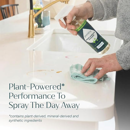 Puracy All Purpose Cleaner Spray – Plant-Powered Multi-Surface Cleaner - Cleaning Spray Solution As Seen on TikTok (Green Tea & Lime, 16 fl oz, 1 Pack)