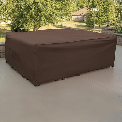 Mr. Bar-B-Q Oversized Patio Furniture Cover (120" L x 90" W x 40" H)