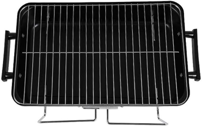 Barbecue Charcoal Grill Portable Folding Charcoal Grill Barbecue Grill Tabletop Grill for Camping Cooking Charcoal BBQ Grill