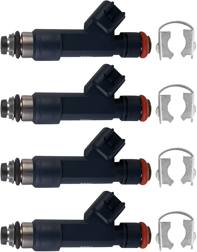 TRQ Fuel Injector Set | For 2008-2010 Chevrolet Cobalt 2008 HHR 2008-2012 Malibu Pontiac G5 G6 2008-2009 Solstice Saturn Aura Sky Vue