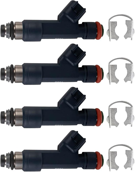 TRQ Fuel Injector Set | For 2008-2010 Chevrolet Cobalt 2008 HHR 2008-2012 Malibu Pontiac G5 G6 2008-2009 Solstice Saturn Aura Sky Vue