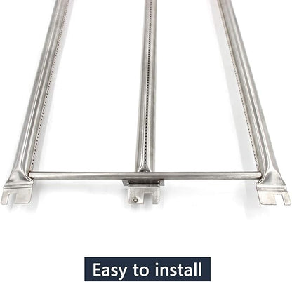 Hongso 13-Pcs Stainless Steel Flavorizer Bars and Burner Tube Kit Replacement for Weber Genesis I - IV, Genesis 1000-5000, Genesis Platinum I & II, with Side Control Panel, 5 pcs 23-3/8" 8 pcs 15-7/8"