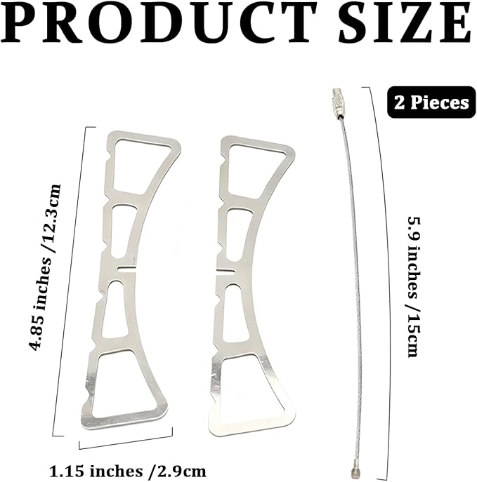 MIUPOO Outdoor Cooking Rack,Stainless Steel Baking Steaming Roasting Rack,for BBQ,Steaming,and Outdoor Cooking,Steam Rack Removable,4.85 Inches,2 Pieces.