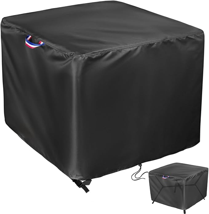 42 x 42 Patio Table Cover, 42 Inch Square Patio Table Cover for Outdoor Furniture Waterproof, Heavy Duty Protective Covers Fit Square Tabletop