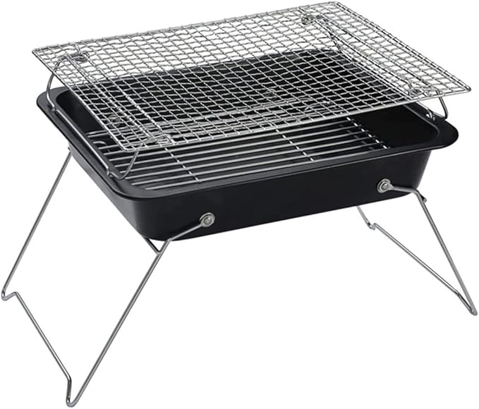 Barbecue Charcoal Grill Charcoal Grill Portable Foldable Barbecue Grill Tool For Picnic Patio Backyard BBQ Portable Charcoal Grill