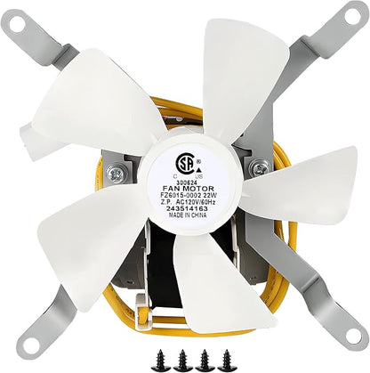 Subody Cldkz Replacement Induction Fan Kit, High Temperature Resistant Grill Induction Fan, Compatible with Traeger, Pit Boss, Camp Chef Wood Pellet Grill Smokers
