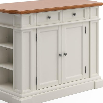 homestyles Americana Off-White Kitchen Island