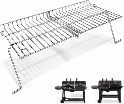 Grill Warming Rack for Char Griller Replacement Parts | Stainless Steel Warming Rack Replacement for chargriller 5050 3001 5650 5072 3008 parts