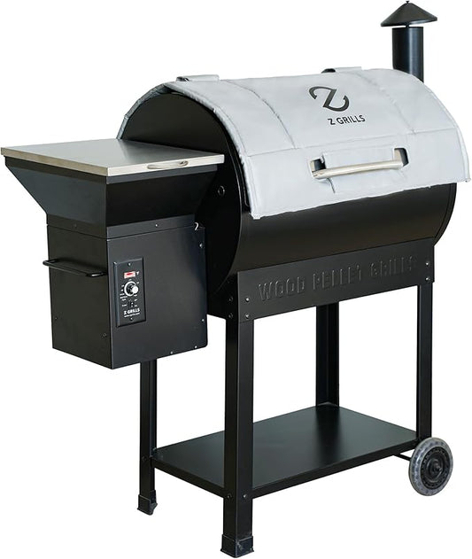 Z GRILLS Thermal Insulation Blanket Fire-Resistant 3-Layer Construction for Enhanced Temperature Preservation, Pellet Savings, Snow Resistance and Waterproof - Ideal for Outdoor Grilling