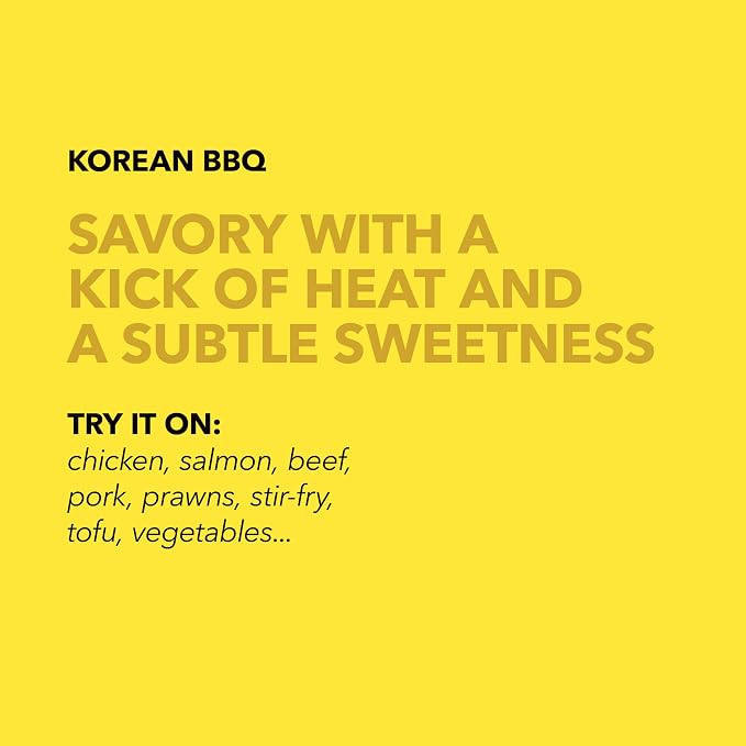Spiceology Korean BBQ Seasoning, 16 oz | Sweet & Savory Asian Rub For BBQ, Bulgogi, Ramen, Stir Fry, For Steak, Pork & Chicken