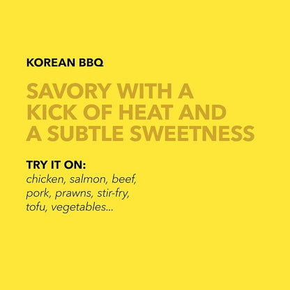 Spiceology Korean BBQ Seasoning, 4.4 oz | Sweet & Savory Asian Rub For BBQ, Bulgogi, Ramen, Stir Fry, For Steak, Pork & Chicken