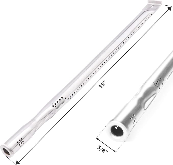 Replacement Parts for Nexgrill 720-0882A 720-0896 720-0925 720-0896B 720-0896C Gas Grills, Includes 5 Ignitors, 5 Stainless Steel Burner Tubes and 5 Flame Tamers Heat Shields Replacement for Nexgrill