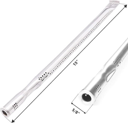 Replacement Parts for Nexgrill 720-0882A 720-0896 720-0925 720-0896B 720-0896C Gas Grills, Includes 5 Ignitors, 5 Stainless Steel Burner Tubes and 5 Flame Tamers Heat Shields Replacement for Nexgrill