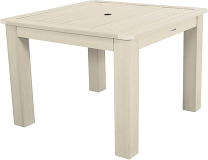 highwood Hamilton 5 Piece Square Dining Set, Whitewash