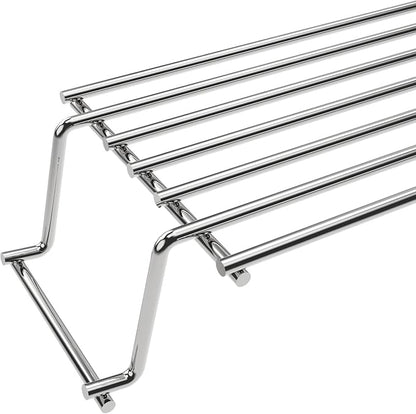 69866 Warming Rack for Weber Spirit 200 Grill Parts 7640, Replacement Parts for Weber Spirit E210 S210 E215 E220 S220, Spirit E-210 Classic, for Weber Spirit Grill Accessories 46010074,Stainless Steel