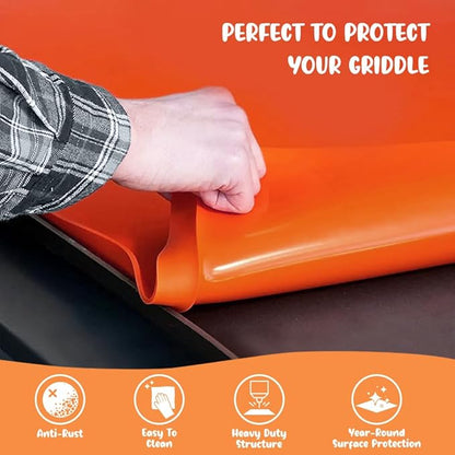 36" Heavy Duty Silicone Grill Mat for 36" Blackstone Griddle Accessories Griddle Mat,Grill mats for Outdoor Grill Deck Protector,Reusable Grill Covers