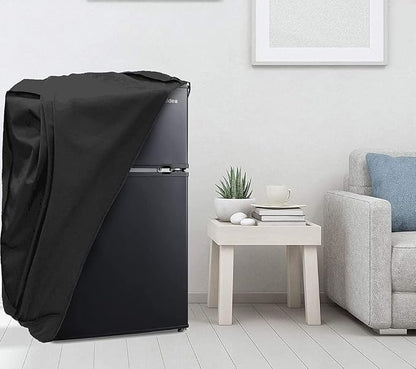 Mini Refrigerator Dust Cover Compatible with Midea WHD-113FSS1 Refrigerators, 420D Oxford Fabric Waterproof Dustproof Mini Fridge Freezer Cover Protector Refrigerator Covers