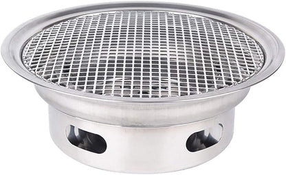 BBQ Barbeque Grills for,Charcoal Grill,BBQ,Indoor and Outdoor Korean Barbecue Grill,Suitable for 5-10 People,34cm (Color : B)