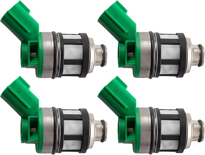 TRQ Fuel Injector Set | For 1998-2004 Nissan Frontier 1996-1997 Pickup 2000-2004 Xterra