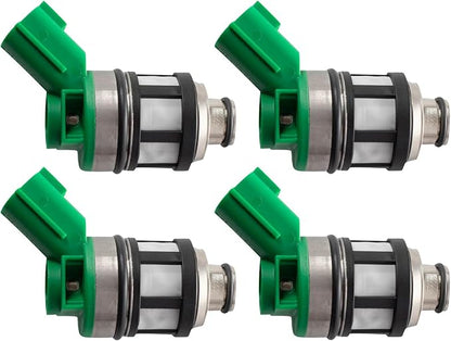TRQ Fuel Injector Set | For 1998-2004 Nissan Frontier 1996-1997 Pickup 2000-2004 Xterra