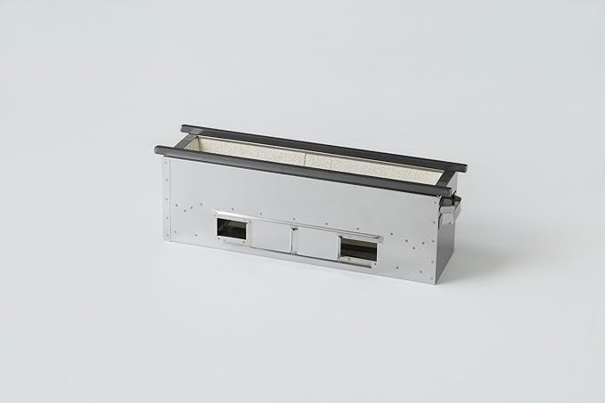 Teruhime TM-514 Grilling Pot, Charcoal Stove, 20.1 x 5.5 inches (510 x 140 mm), Far Infrared, Charcoal Grill, Commercial Use, For Restaurants, Festivals, Events, Town Gatherings, Festivals, Yakitories