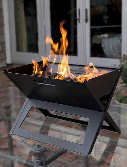 Folding Grill Portable Picnic BBQ with Chrome Plated Cooking Grid Black X-Type Folding Charcoal BBQ Grill for Home Outdoor Patio Balcony Grilling