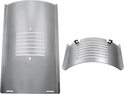 Flame Broiler Kit for Pit Boss PB820 PB850 Series Pellet Grills with Slide Cover and Bottom, Smoker Grill Replacement Parts for Pit Boss PB820D3, PB850PS2, PB850G, PB850CS1, PB820ME, Sportsman 820 etc