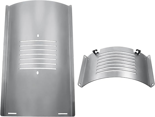 Flame Broiler Kit for Pit Boss PB820 PB850 Series Pellet Grills with Slide Cover and Bottom, Smoker Grill Replacement Parts for Pit Boss PB820D3, PB850PS2, PB850G, PB850CS1, PB820ME, Sportsman 820 etc