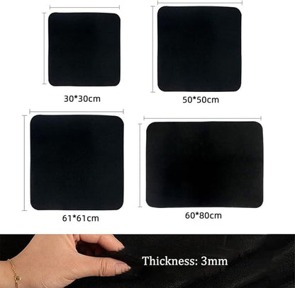 30cm*30cm Welding Blanket Fireproof Mat Anti Fire Pad Heat Insulation Carbon Felt Ground Table Flame Retardant Protective Pad