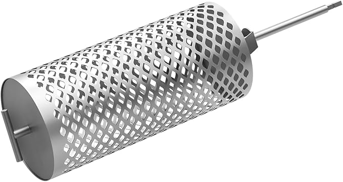 Breeo Rotisserie Tumble Basket - Rotisserie Grill Accessory | For chicken, turkey, BBQ & kabobs, live fire cooking accessories