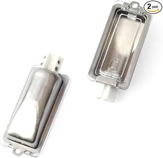 YUXIVCNE 8A37000038 Halogen Grill Light Assembly Replacement for Mont Alpi Outdoor Island Kitchens Grills MAi805 MABi805 MAi400 Lamp and Built-in Barbecue Grilling Rack Lighting Fixtures, 2Pcs
