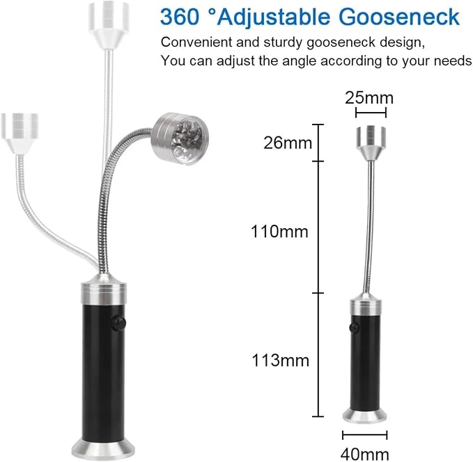 BBQ Outdoor BBQ Barbecue Grill Led Grill Lights Adjustable Flexible Led 360 Degrees Heat Resistant Lamps Lantern Accessories