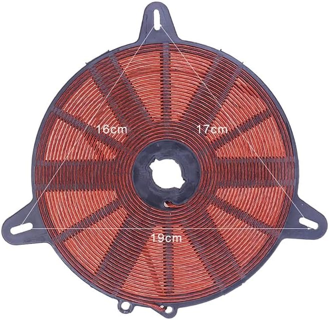 Induction Cooker Coil Cooking Component Heating 1500-2000W Universal Panel Copper Plated Coils Safe Professional Kitchen Part