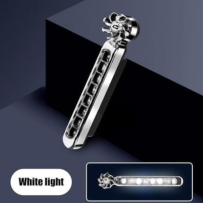 Led Lights for Car Waterproof Decorative Adjustable | 2 Pieces Wind Powered LED Vehicle Daytime Lights for Trucks SUV Motorcycle Bike Auto Travel Road Trips Camping Outdoor