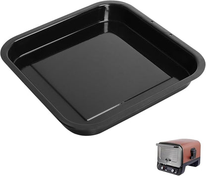 Outspark Porcelain Steel Pan for Ninja Woodfire OO101 Series 8-in-1 Outdoor Pizza Oven, Non-Stick Griddle Plate for Ninja Foodi Digital Air Fry Oven, OO100 SER Accessories,12" x 12"