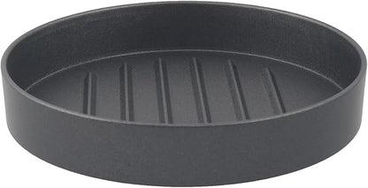 Aluminum Burger Press Patty Maker with 200 Non-Stick Papers - Commercial & Home Use, Hamburger Meat Press Tool, Dishwasher Safe (Black)