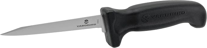 Yardbird Poultry Processing Knife, 3.5" High-Carbon Stainless Steel Blade, Dual Cutting-Edge Tip, Slip-Resistant Handle, Model: 47185