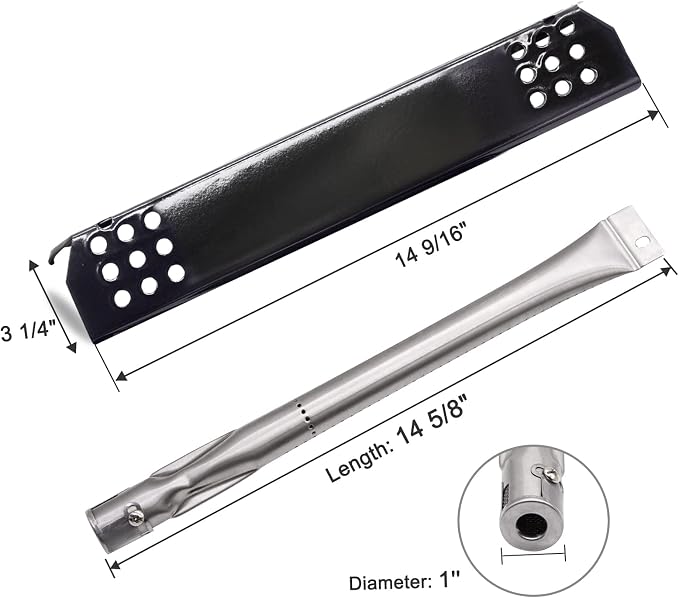 Replacement Parts for Grillmaster 720-0697 Grill Master 720-0697 7200697, Replacement 720-0697 Flame Tamers 720-0697 Burner Tubes 720-0697 Igniter