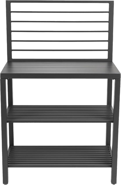 RTS Home Accents Outdoor Kitchen with Shelves
