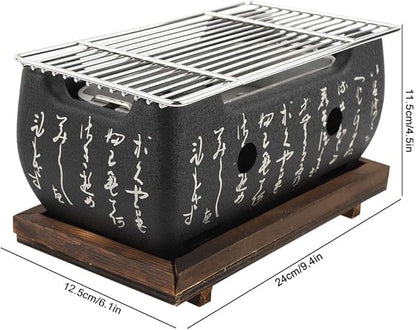 BBQ Tools, Cooking Oven, Japanese Barbecue Grill, for Alcohol Stove Japanese Food Small Stove Charcoal Barbecue